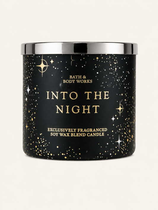 Bath & Body Works Into the Night Vela Aromática 3 Mechas